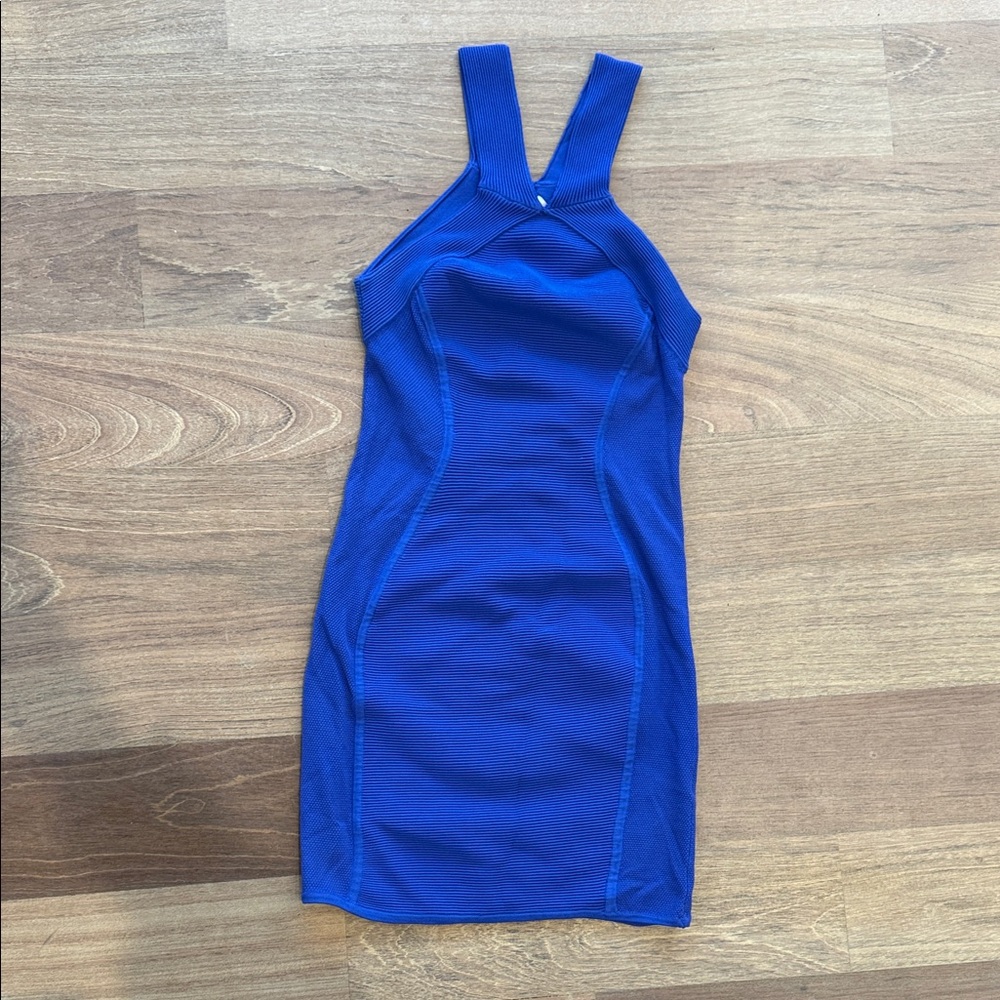 Parker Royal Blue Mini Dress